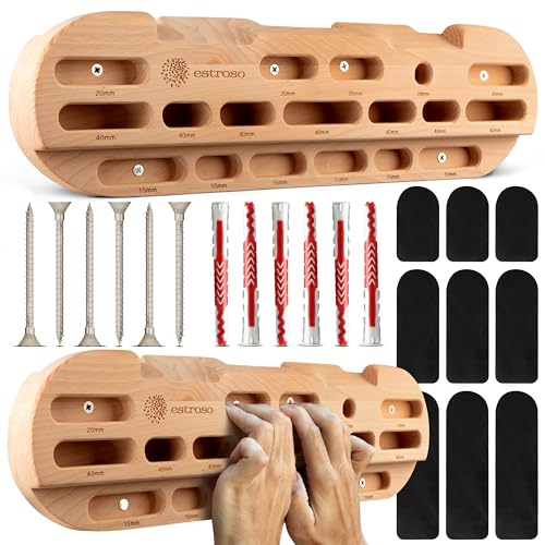 ESTROSO Wooden Hangboard