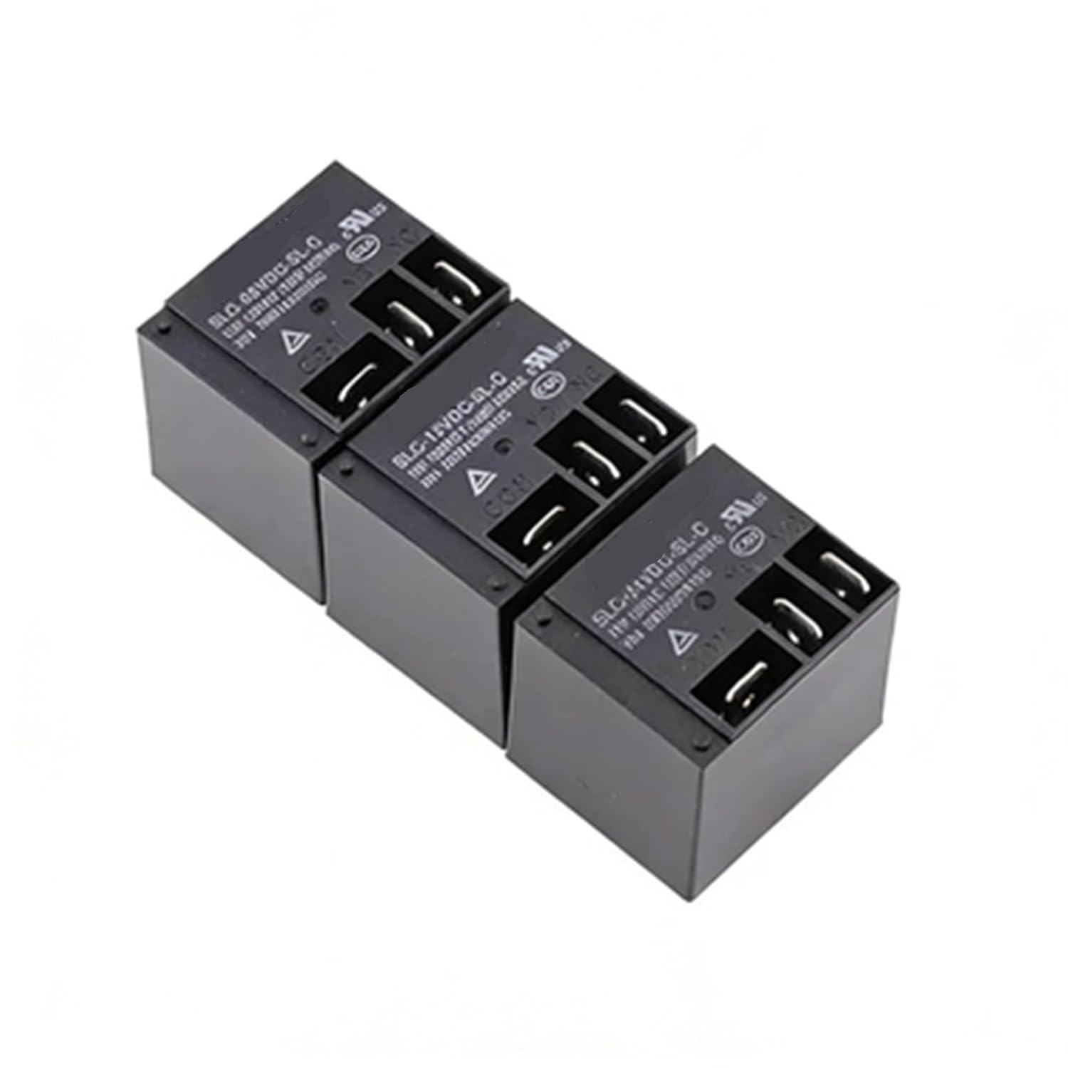 SLC-05VDC-SL-C SLC-12VDC-SL-C SLC-24VDC-SL-C 5V 12V 24V Black PCB Power Relay T91 30A 250VAC 4PIN Relay 1Pcs(SLC-05VDC-SL-C)