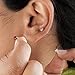 Kurtzy 3mm cristal diamantes de imitación stud pendientes Set 40 paquete(20 Pares)...