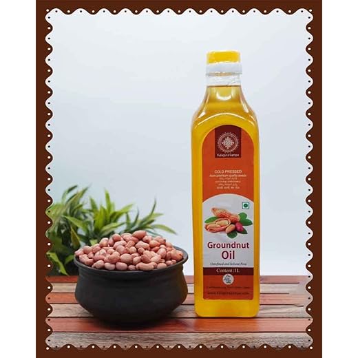 Kalagura Gampa Cold Pressed Ground Nut Oil (1 Liter)