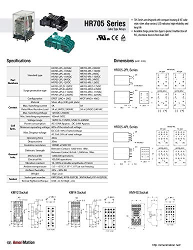 G2R2-24VDC | G2R-2 24DC | 379219 | OMRON Relay, DPDT, Non-Latching, PCB Style/Mount, 24V DC Coil, 5 A,