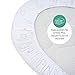 Bassinet Sheets for Baby Delight Beside Me Dreamer, Ronbei, HARPPA, Jimglo, Whiffee by TansyPanda, MUHDUH, 3PC, 33x20, Ultra Soft, Breathable Snug Fit, Unisex Boys Girls, Gray (Moon, Stars, Clouds)