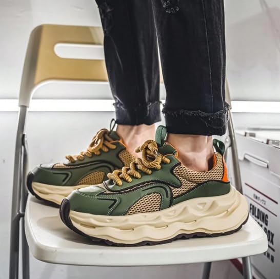 Image of JAMARION Stylish Casual Shoes Sneakers for Men | Synthetic Leather Lace-Up Shoes