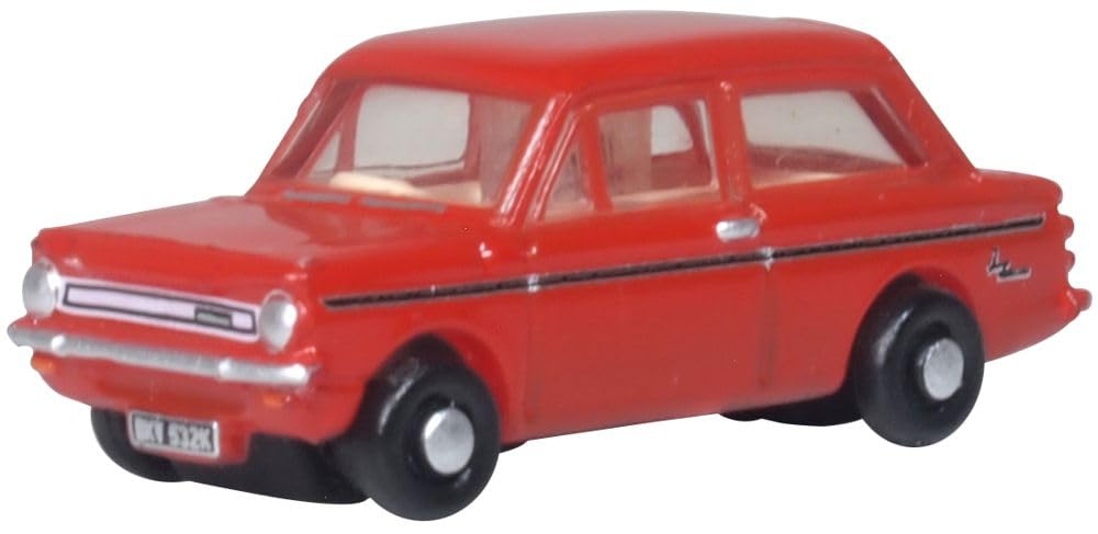 Oxford Diecast 1:148 Hillman Imp Firebrand Red Collectable model NHI003
