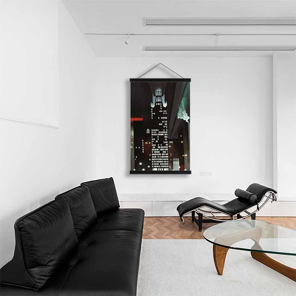 Amazon.co.jp: 夜のラジエータービル ジョージア・オキーフ ウォール