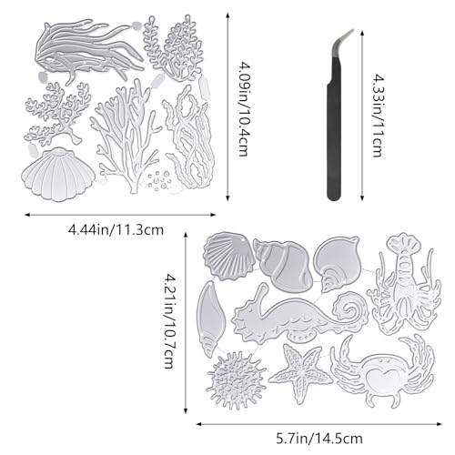 URROMA Ocean Animal Metal Cutting Dies - Image 2