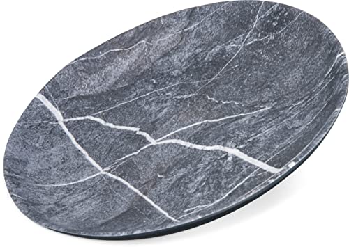 Assiette à salade en mélamine stéatite 22,9 cm incassable et légère