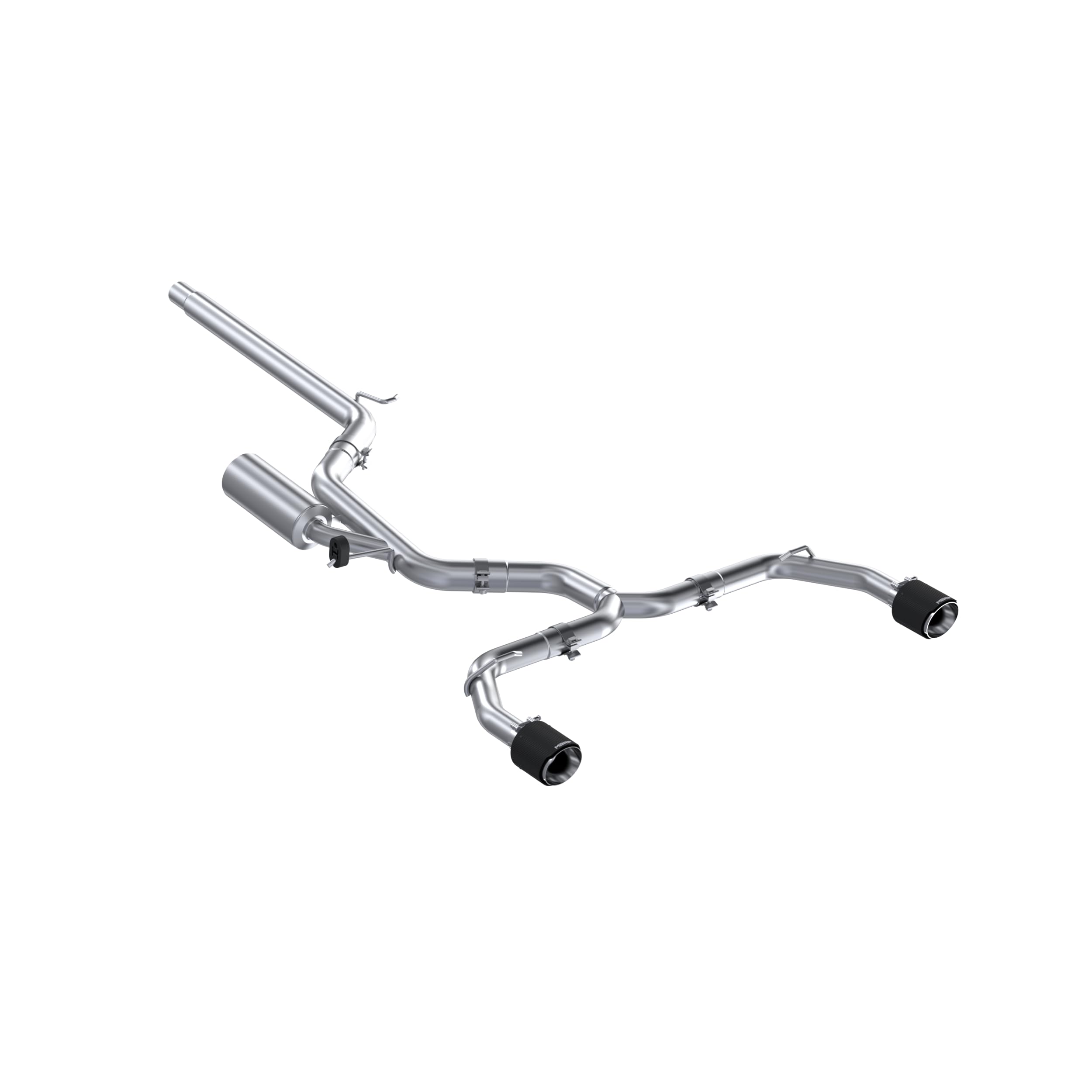 MBRP Cat Back Dual Exhaust System, Stainless Steel, Dual Rear Exit