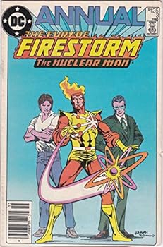 The Fury of Firestorm The Nuclear Man comic book "Sparx" - Annual No. 3 - 1985