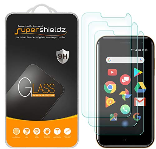 (3 Pack) Supershieldz Designed For Palm Phone Tempered Glass Screen Protector, Anti Scratch, Bubble Free #TOP8