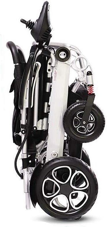 Erik Xian Home Outdoor Wheelchair foldable electric smart disassembly lithium-ion battery lightweight portable medical adjustable high back plating disabled elderly four-wheel safety stable air