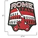 Vagabond Heart Rome Sticker - Weatherproof Vinyl Italy Souvenir Decal