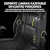 Corsair TC500 Luxe Silla para Juegos – Tejido Transpirable Premium – Asientos Anchos – Reposabrazos Ajustables en 5 Direcciones – Soporte Lumbar Ajustable – Reclinable 90-135° – Sombra #3