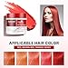 Karseell Color Depositing Conditioner Red Hair Mask Color Boosting, Hydrates and Enhances Red Tones for Color-Treated Hair 500ml 16.9floz