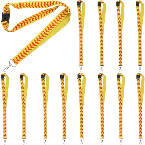 Fun Express Softball Pattern Lanyards