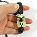 REALBUG Black Scorpion Bracelet, Glow in The Dark, Leather