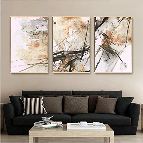 Modulaire image maison moderne mur affiche toile abstraite 50x70