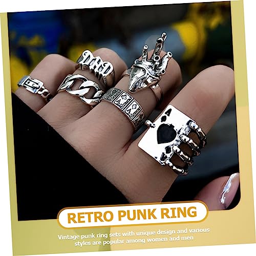 Anillo De Moda COLLBATH estilo gótico para expresar tu autenticidad 5