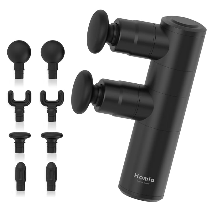 Amazon.co.jp: HOMIA DOUBLE SWORD Fascial Release Gun, Handy