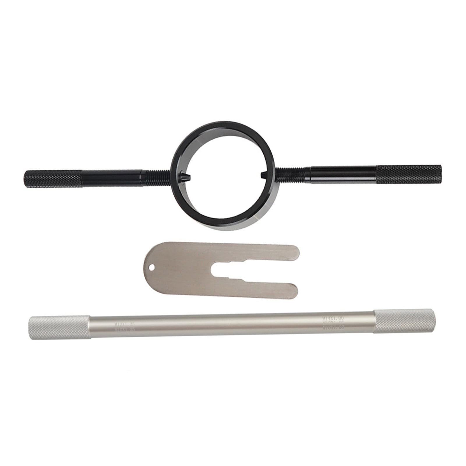 Juego de compresor de Resorte de Horquilla de Motocicleta ergonómico, Herramienta de compresor de Resorte Ajustable, Juego de Herramientas de compresión Segura Ajustable