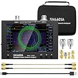 SV4401A Vektornetzwerkanalysator, Antennenanalysator 50 kHz–4,4 GHz, mit 6700-mAh-Akku und 8 GB Speicher, Messung von VHF und UHF-Messungen von S-Parametern, SWR, Phasenwinkel