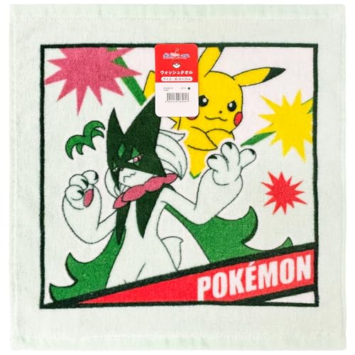林(Hayashi) ハンドタオル 約34×35cm ポケモン マスカーニャ WP408000