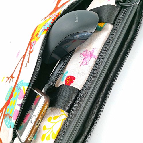 icolor 13" Laptop Shoulder Bag Sleeve Holder,11.6" 12" 13.3 inch Computer Tablet Canvas Handbag Case Notebook Messenger Briefcase4