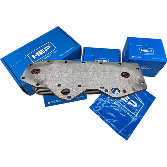 2674743 267-4743 1878595 187-8595 5183980 518-3980 3116 3126 Stainless Steel Engine Oil Cooler Core (267-4743)