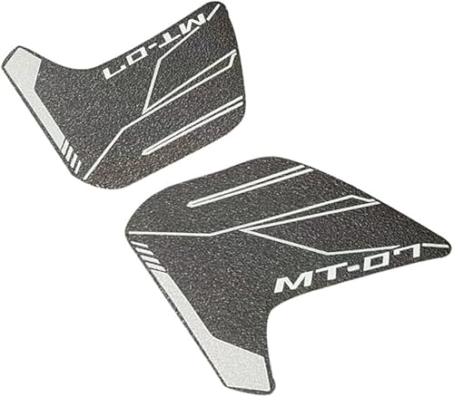 Miniatura 3 de Accesorios de motocicleta Protector de tanque lateral Rodilla Antideslizante Alfombrillas para Yam & aha MT-07 MT07 2018 2019 2020 Tankpad Protector