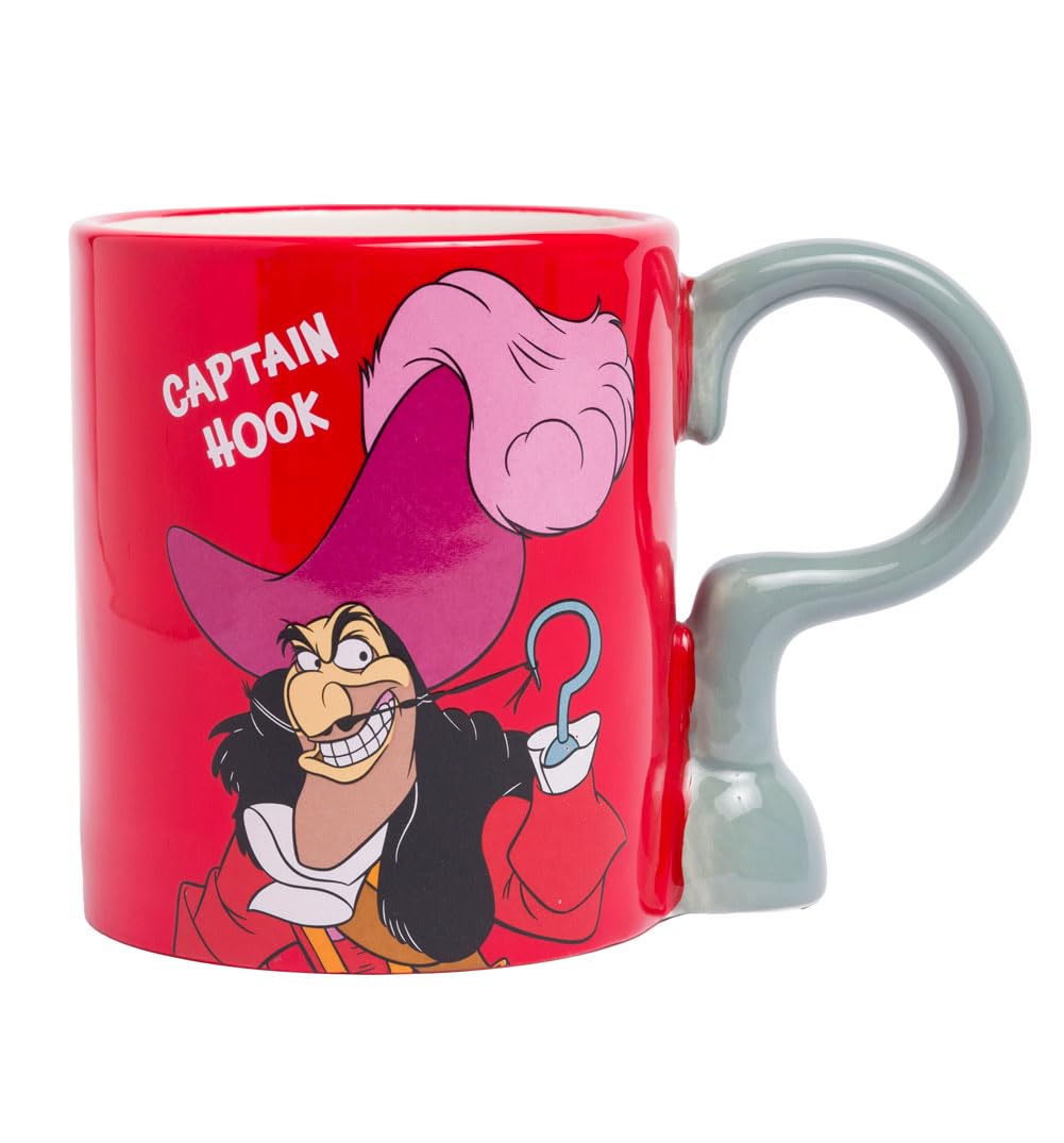 Half Moon Bay Peter Pan Mug | Disney Mug & Disney Gifts | Coffee Mug & Tea Mug | Peter Pan & Disney Gifts for Women | Tinkerbell Gifts & Peter Pan Gifts | Coffee Cup & Coffee Mugs | Captain Hook