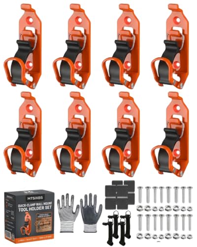 Heavy Duty Metal Rubber Shovel Mount Kit 8pc