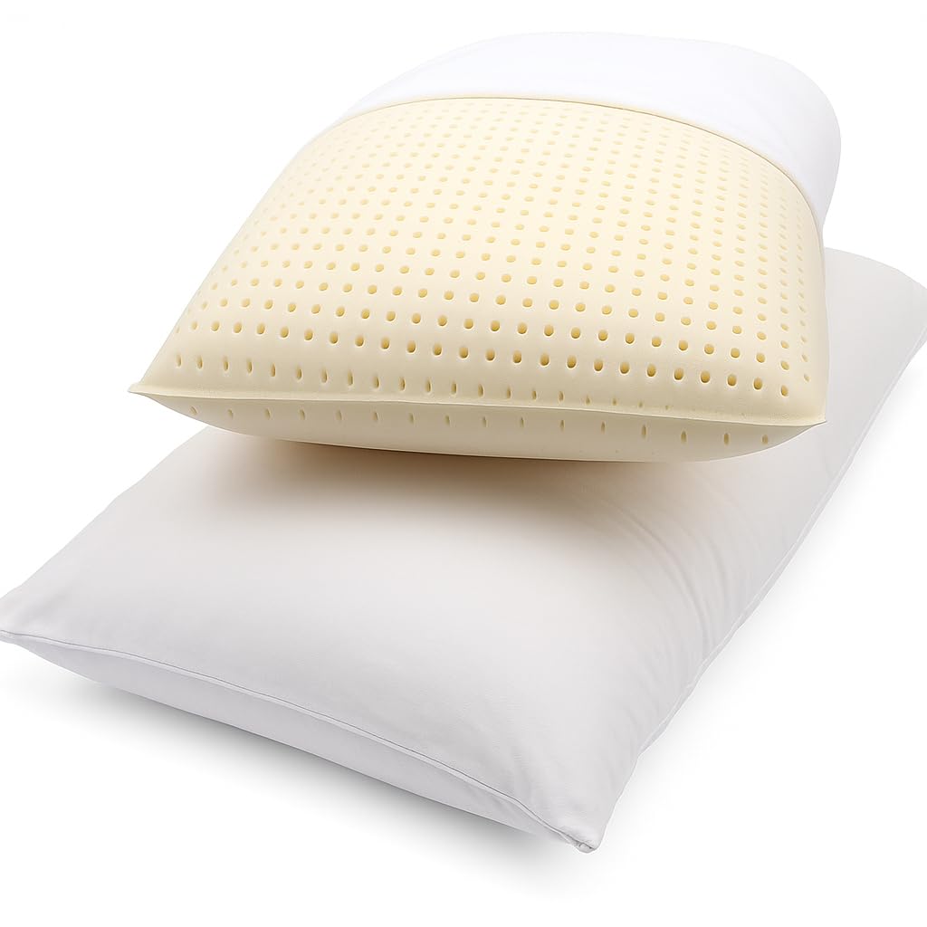 Amazon.com: ORGANIC TEXTILES Natural Latex Pillow with Organic