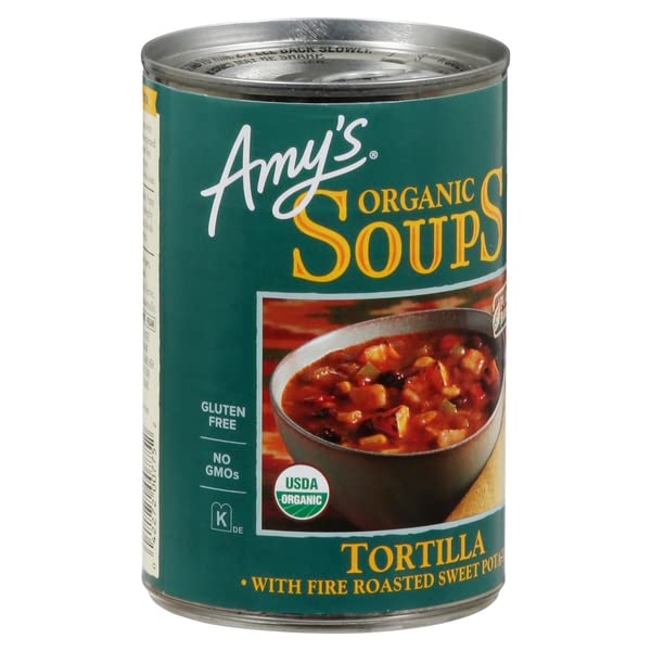 Amys, Organic Soups Tortilla, 14.2 Ounce