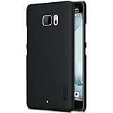 HTC U Ultra Case/Ocean Note Case 5.7” with Screen Protector (Soft), Frosted Shield Matte PC Ultra Thin Slim Light Fit Case, Shockproof Shell Anti-Fingerprint Cover (Frosted Black)