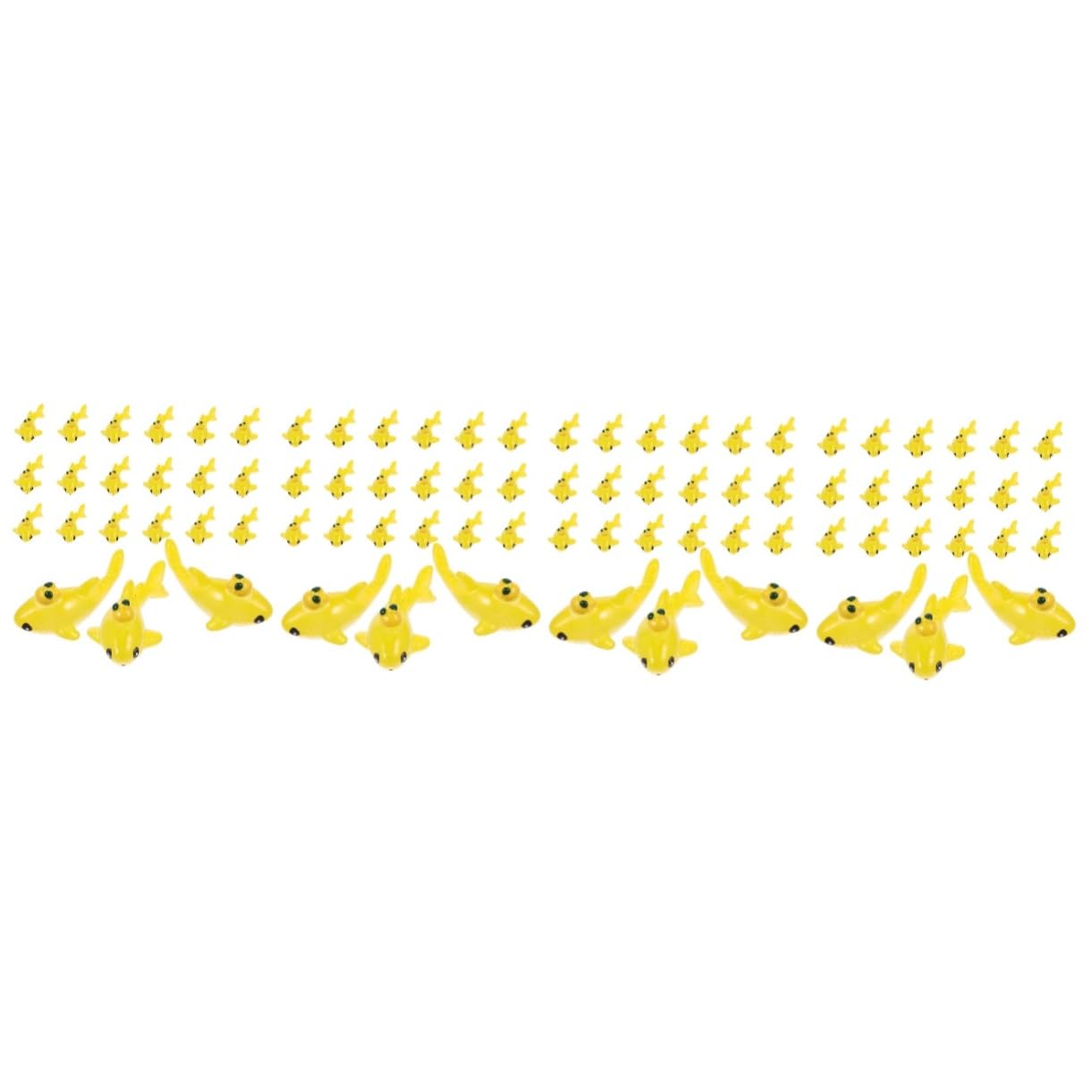 BESTonZON 4 Ensembles Figurines Miniatures Animaux pour Décoration De Jardin Aquarium Décor Durable Réaliste 20 Pièces * 4