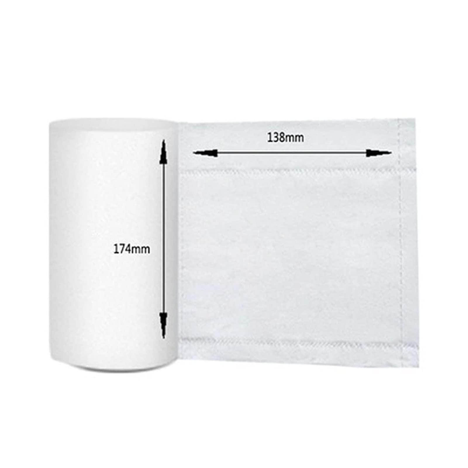 ZZSRJ 12 Rollen 4 Schichten DREI Ebenen Toilettenpapier Haushaltsbad Toilettenpapier Rolle Weiche Hautfreundliche Papiertücher (Color : White, Größe : One Size)