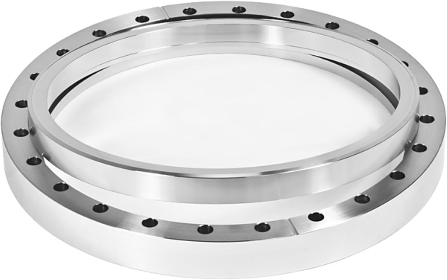 4.50 Inch Rotatable Bored Conflat Flange with 8 Tapped Bolt Holes - Stainless Steel UHV Vacuum Fitting(CF50-1.5")
