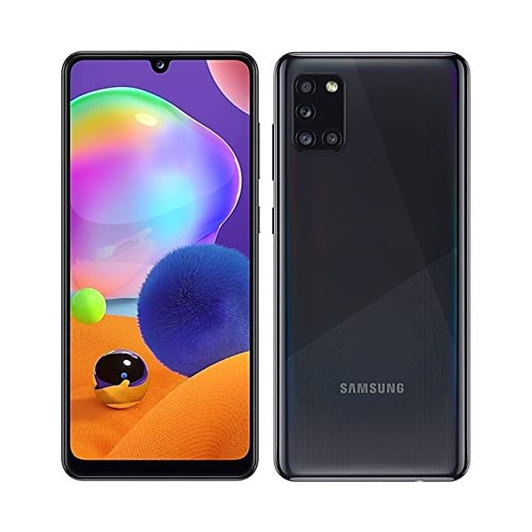 Samsung-Galaxy-A31-128GB-4GB-A315GDSL-Unlocked-Dual-Sim-Phone-wQuad-Camera-48MP8MP5MP5MP-GSM-International-Version-Prism-Crush-Black SAMSUNG Galaxy A31-128GB / 4GB - A315G/DSL Unlocked Dual Sim Phone w/Quad Camera 48MP+8MP+5MP+5MP GSM International Version (Prism Crush Black)