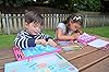 BUDDY & BARNEY Big Box of Stencils (Large 32-Piece Stencils Kit), 150+ Shapes: Animals, Letters, Numbers, & More, 6 Coloring Pencils, 5 Stencil Sheets, Paper, Drawing Stencils for Boys, Girls, Kids 4+ #2