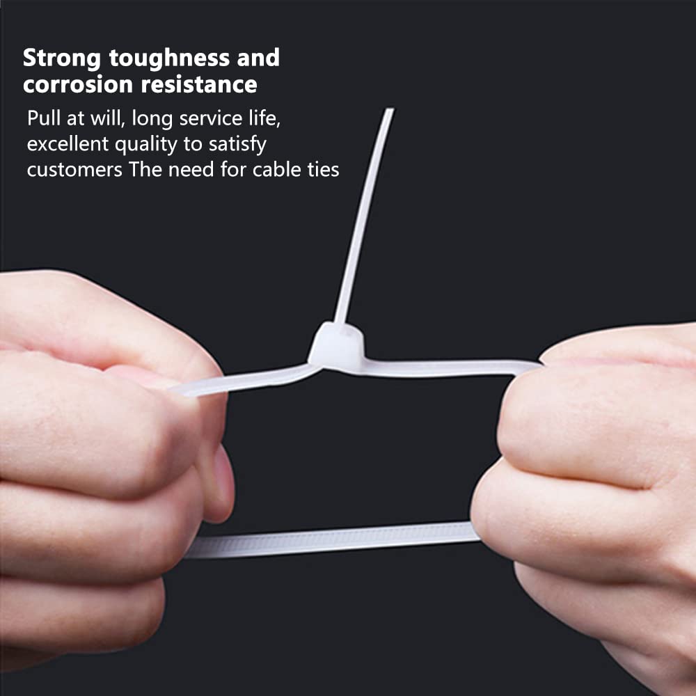 Amazon.com: EFNAN 100Pcs 8 Inch Cable Zip Ties Heavy Duty, Durable
