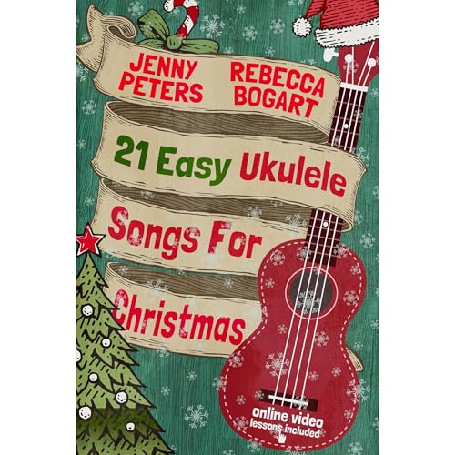 21 Easy Ukulele Songs for Christmas Audiolibro Por Rebecca Bogart, Jenny Peters arte de portada