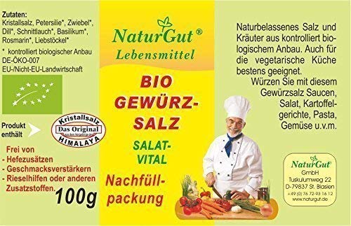 Paquet de Recharge-BIO Sel aux épices Salade 100 g Cover