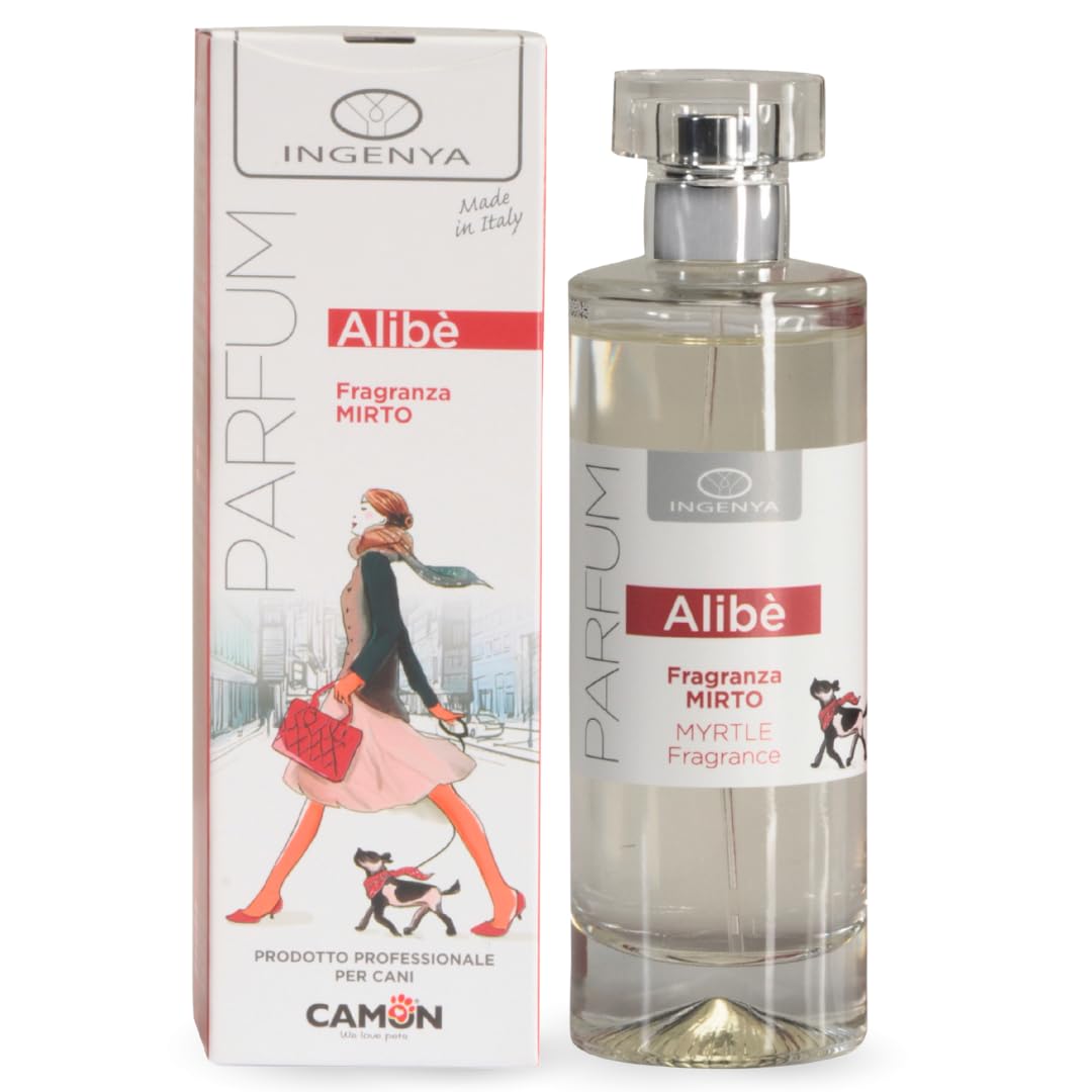 CAMON | Profumo per Cani Alibè Myrtle Fragrance, 100ml, Fragranza Mediterranea con Note di Bergamotto e Ginepro