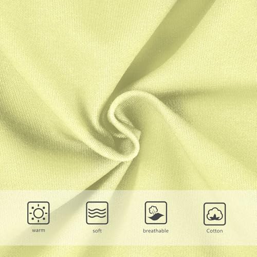 Joisal Girls Underwear Toddler 2t Cotton Panties for Girl Stylish Undies Kids Briefs Champagne Yellow3