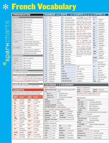 French Vocabulary SparkCharts