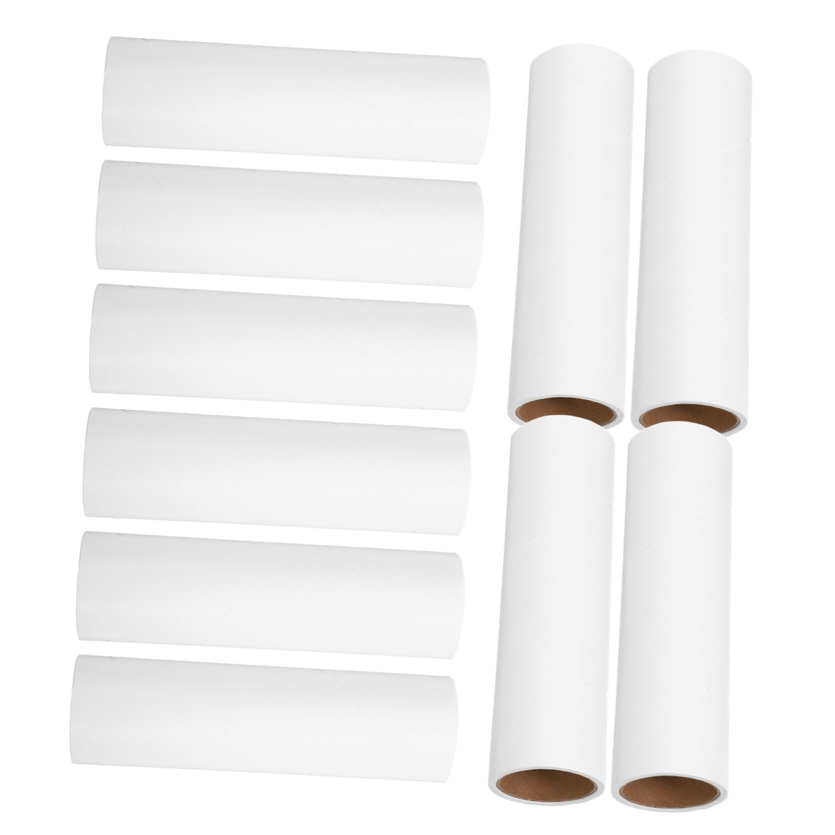 CALLARON 10 Rollen Fusselroller Nachfüllpackungen 50 Blatt Je Rolle Papier Extra Haftend für Tierhaare und Kleidung Leicht zu Ersetzen