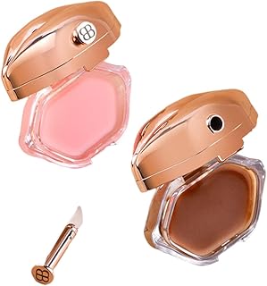 minkissy Máscara Labial Marrom 1 Conjunto Conjunto De Cuidados Com Os Lábios Máscara Labial Para Dormir Máscara Para Cuidados Com A Esfoliante Labial Suprimento Para Cuidados Com Os