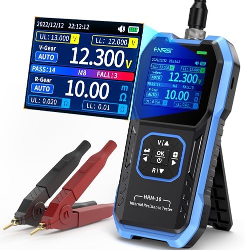 FNIRSI HRM-10 Precision Voltage Internal Resistance Battery Tester