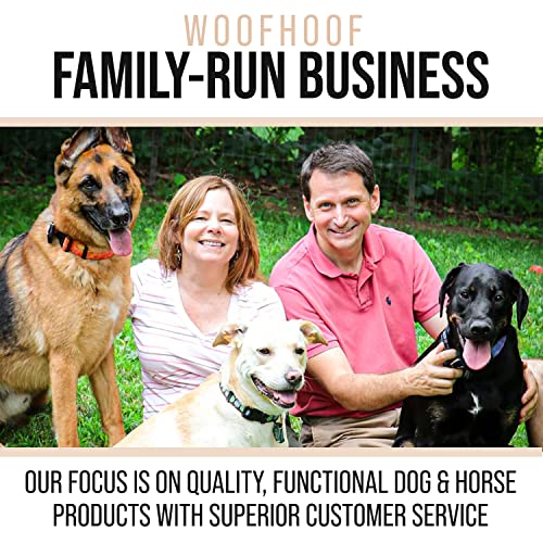 Woofhoof Dog Tag Silencer, Black Squirrel Patrol - Quiet Noisy Pet Tags - Fits Up To Four Pet Ids - Dog Tag Cover Protects Metal Pet Ids, Made Of Durable Nylon, Universal Fit, Machine Washable #TOP5