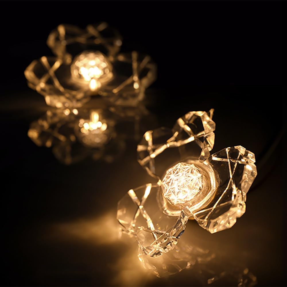 Lampada da toeletta in oro, Lampada da parete a fiori in acrilico a LED in ottone nordico, Lampada da armadio a specchio for bagno Dimmerabile Lampada da parete tutta in rame creativa, Applique da par